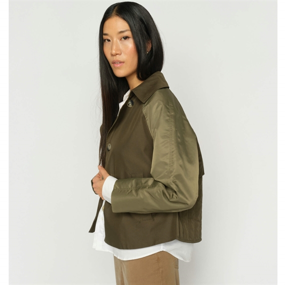 Mos Mosh Zyla Neola Trenchcoat, Olive Night 